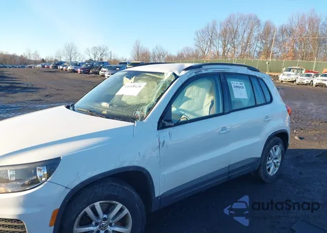 2017 Volkswagen Tiguan 2.0T S z USA, uszkodzony, nr VIN WVGBV7AX0HW503868